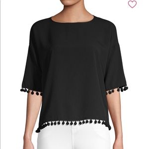 French connection pom Pom short sleeve
